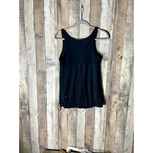 LULULEMON Black Tank with drawstring waist - Picture 5 of 6